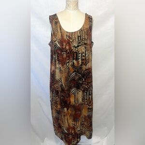 AVENUE sleeveless long dress size 14/16 plus size